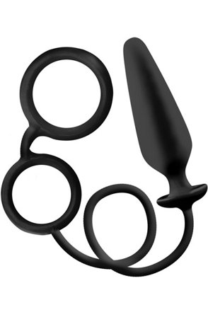 A.K.A Sergant Hard-on Silicon Cockring & Butt Plug