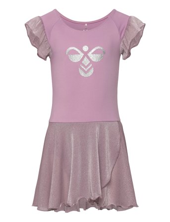 Hmljr Mix Glitter Dress Pink Hummel