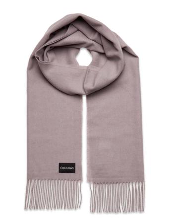 Classic Wool Scarf 35X180 Accessories Scarves Lightweight Scarves Grå Calvin Klein