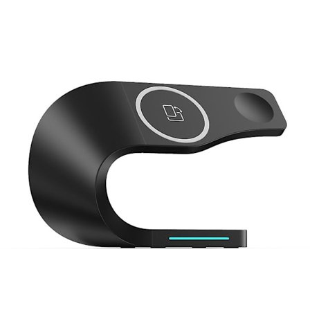 Superpraktisk 4-i-1-laddningsstativ kompatibelt med telefon och klockserie