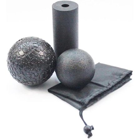4 st / set Fascia Set Ultra Massage Roll Fascia Ball Massage Ball Och Bär