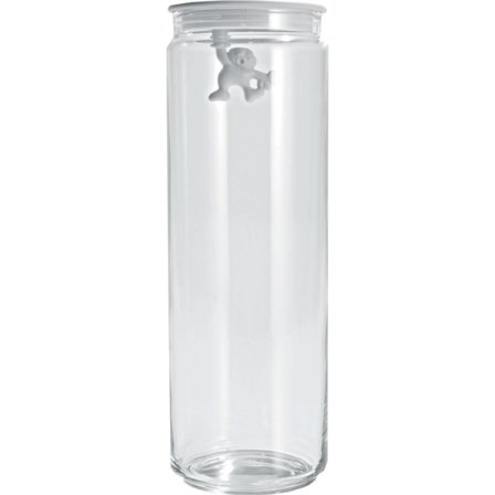 Alessi Glasburk med Lock Vit 200 cl | Inredning > Vaser & Krukor > Krukor > Glasburk | Bagaren och Kocken