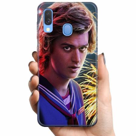 Samsung Galaxy A40 Tpu Mobilskal Stranger Things - Steve Harri