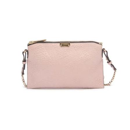 Burberry Vintage, Pre-owned Leather crossbody-bags Roze, Dames, Maat:ONE Size