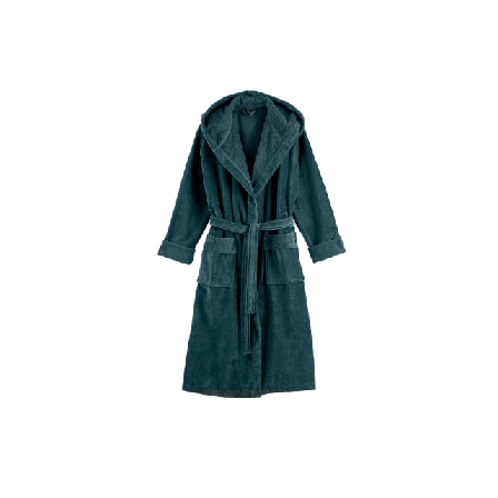 Rituals Super Smooth Cotton Bathrobe Women Morgonrockar Unisex Grön XL