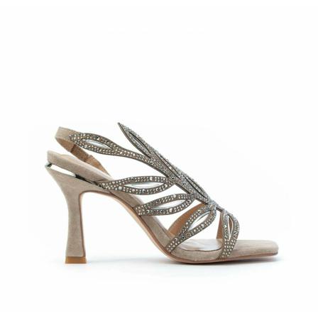 Alma EN Pena, V22332 Stress leaf sandal Szary, Kobieta, Rozmiar: 39 EU