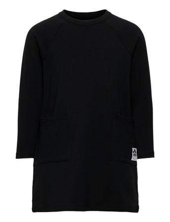 Basic Ls Dress Dresses & Skirts Dresses Casual Dresses Long-sleeved Casual Dresses Sort Mini Rodini