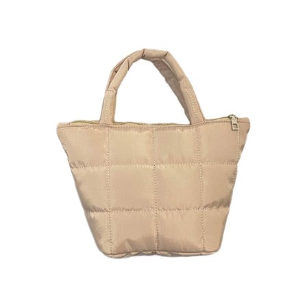 Chic Puffer Handväska Sofistikerad väska för jobbshopping och umgänge