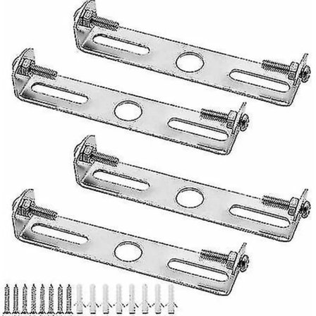 10 stk. 95 mm loftbeslag til loftlampe, loftlampetilbehør, loftlampebaseplade, loftlampepanelmontering (dp)