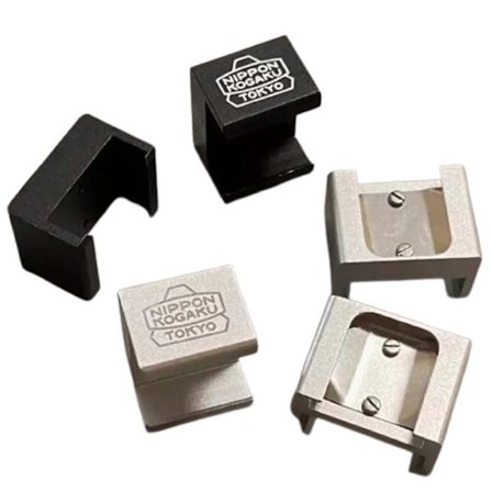 Nikon F F2 -kameralle Nikon as-1 -salamakengälle Hopea/Musta Metallinen kylmäkenkäpohja_Erikoislahjat