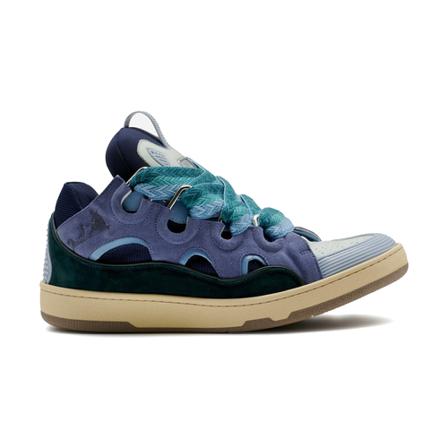 Lanvin - Sneakers - Blå - Herr - Storlek: 44 Eu, Herr, Storlek: 44 EU