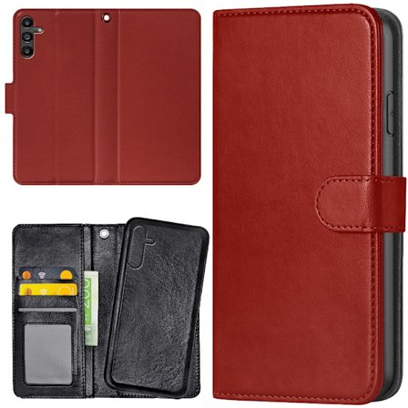 Samsung Galaxy S25 FE - Mobilcover/Etui Cover Mørkrød