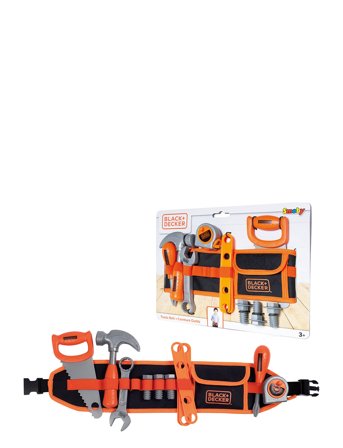 Smoby | Smoby Black+Decker Fabric Tool Belt | ONE SIZE