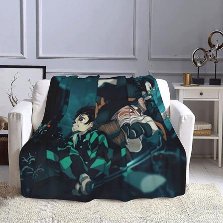 Kim-etsu No Yai-ba1 Filt För Vuxna & Barn Hem Sovsal Kasta Fluffig Varm filt-y117 60x50in 150x125cm