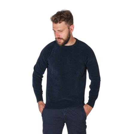 Kangra jumper Blå, Herre Strik