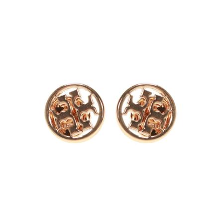 Tory Burch Earrings with logo Gul, Dame Øreringe, Størrelse: ONE Size