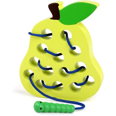 Leksaker i trä, päronträleksaker i trä Montes aktivitetsleksaker