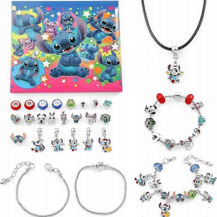 Adventskalender Smykker Charms For Barne Armbånd Stitch