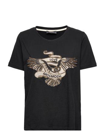 Meloe O-Ss Glam Tee Black MOS MOSH
