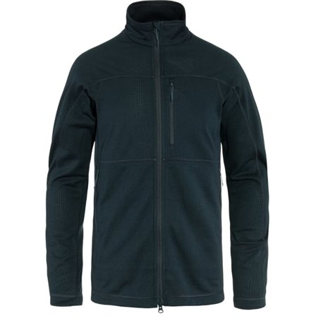 Fjällräven Herr's Abisko Lite Fleece Jacket in Dark Navy | Size: XS, Polyester
