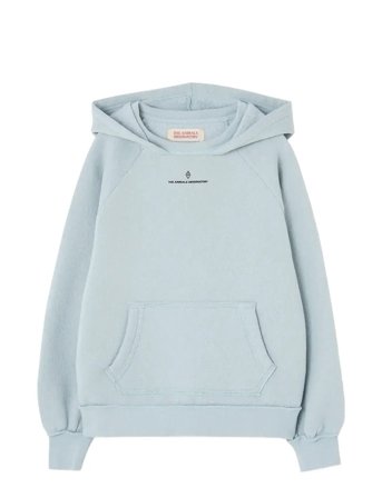 THE ANIMALS OBSERVATORY Flowers Blue Beaver Hoodie - Blue - 6 Y