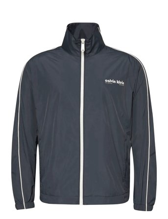 Calvin Klein Jeans | Ls Crinkle Stand Collar Track Ja | XXL