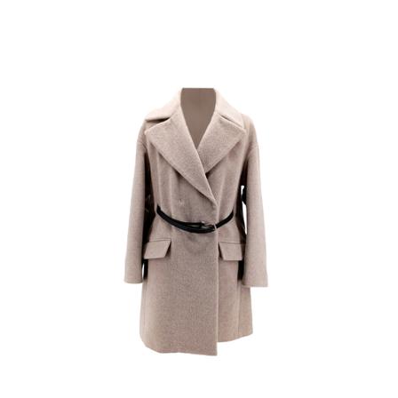 Dondup - Ullkappor - Beige - Dam - Storlek: Xs, Dam, Storlek: XS