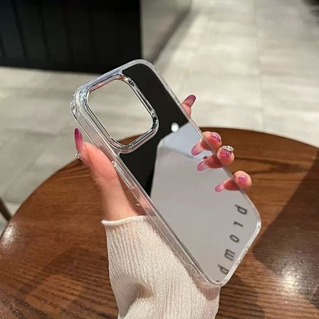 Etui til iPhone 17 Pro Max Spejl Akryl Spejl akryl anti-drop hårdt