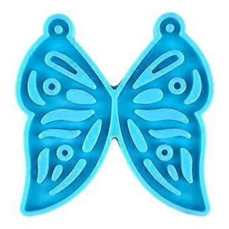 Silikone Øreringeform Øreringe Harpiksform Epoxyharpiks Støbeforme til Håndværk DIY Charms Vedhæng Øreringe Smykkefremstilling 1