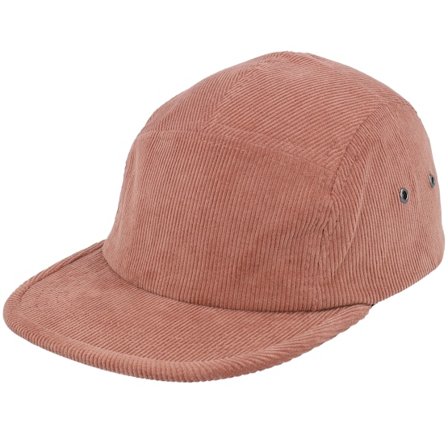 Beechfield - Brown 5panel Czapka Z Daszkiem - Redwood Earthaware Organic Corduroy Camper 5-panel @ Hatstore