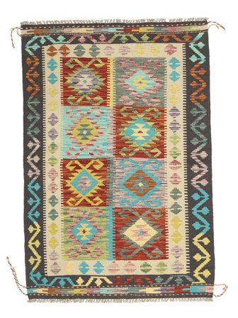 101X151 Tapete Kilim Afegão Old Style Oriental (Lã, Afeganistão) Carpetvista