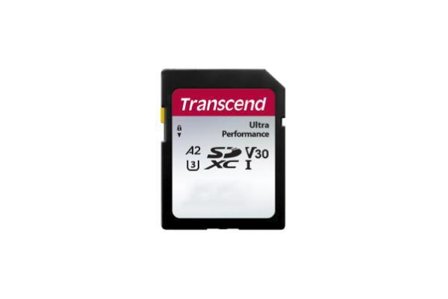 Transcend 340S - flashminnekort - 128 GB - SDXC UHS-I