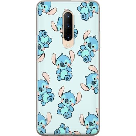 OnePlus 7 Pro Genomskinligt Skal Stitch mönster