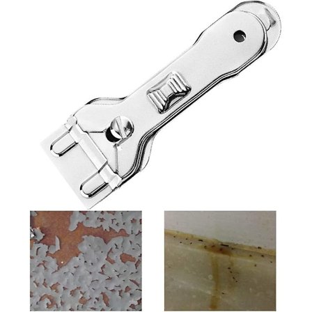 Puhdistuskaavin, keraamisen lieden kaavin, lasikaavin, ruostumaton teräs