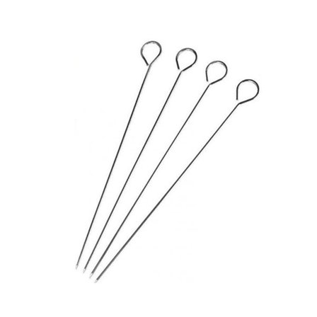 4-pack grillspett i metall