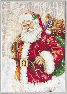 Stickpackung Bild Weihnachtsmann