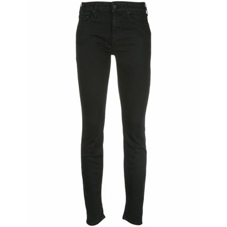 Mother, Skinny Jeans Zwart, Dames, Maat:W26