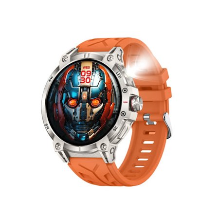 Multifunktionelt smartwatch med sundhedsovervågning og Bluetooth-opkald