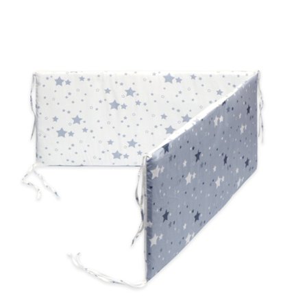 Pinnasängyn reunapehmuste Air Channel -tekniikalla, klassinen 3 mm:n verkko rajoittamattomaan ilmavirtaan ja erittäin joustava törmäyssuoja, helppo 