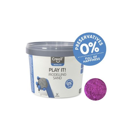 CREALL Leksand lila 750 g - Lyreco - Skola och förskola - Bild och form - Lera och sand