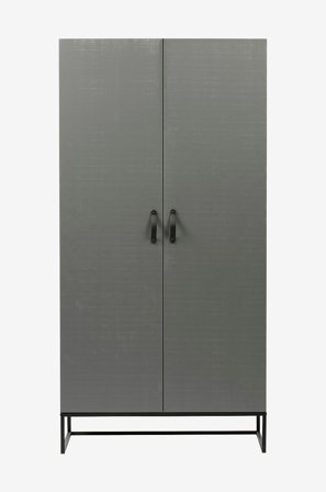 WOOOD - Garderob Morris - Grå - Garderober - Från Homeroom