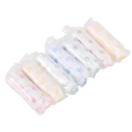 7 stk. Dame Rejse Trykte Engangs Graviditet Efterfødsels Papir Bomulds Trusser XL