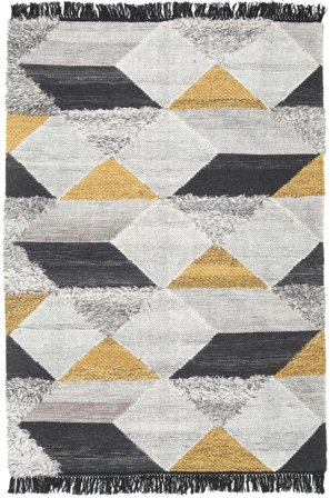 Piccolo Isha Tappeto - D'oro 140X200 Lana