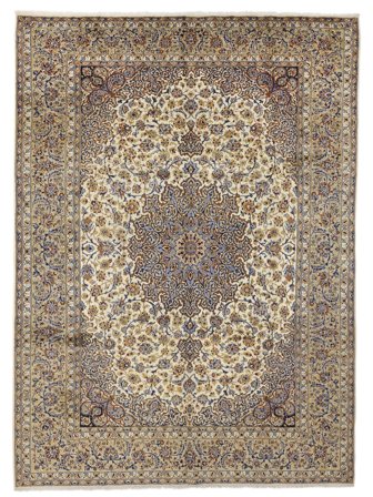 Hand Knotted Keshan Rug 302X405 Wool Large