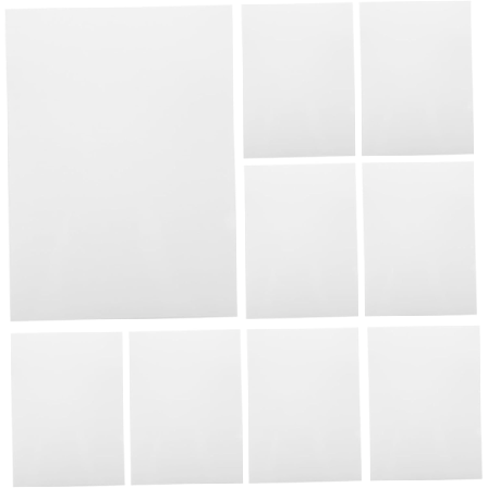 10 stk. PVC-ark Lys Gel Filtre Robust Plastfilm til DIY Projekter