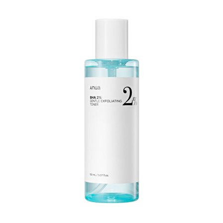ANUA - Viso BHA 2& Gentle Exfoliating Toner - Tonico viso,Crema viso pelle grassa