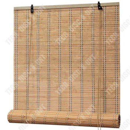 Store enrouleur - TD Store - 1.2x2m - Naturlig bambus - Afskærmning - Vandafvisende