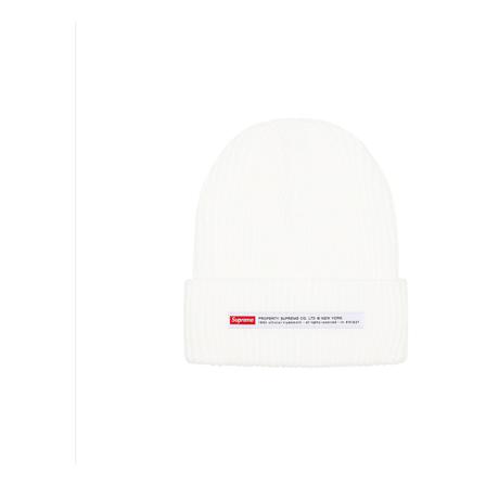 Supreme, Beanies Wit, Heren, Maat:ONE Size