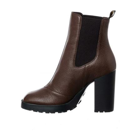 Hogan Heeled Laarzen , Bruin , Dames , Maat: 39 EU Enkellaarsjes