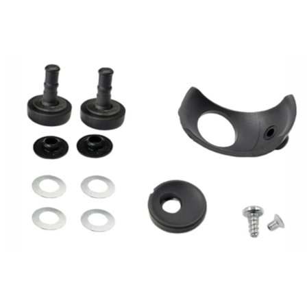 XJ-2024 För Alko Aks 3004 Dragkrok Stabilisator Sido Friktionsplattor & Främre Bakre Plattor Husvagn Dz-YuJia